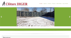 Desktop Screenshot of diger.ca
